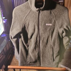 Columbia Gray Fleece Jacket